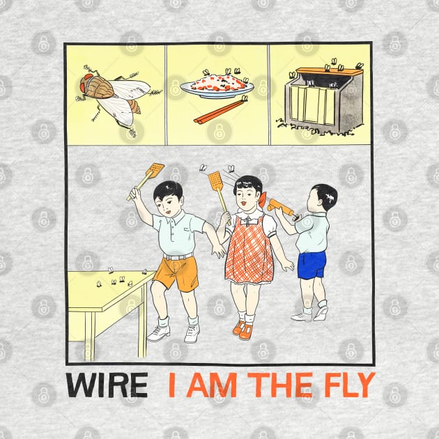 Wire I Am The Fly ††† Original Post Punk Design by unknown_pleasures